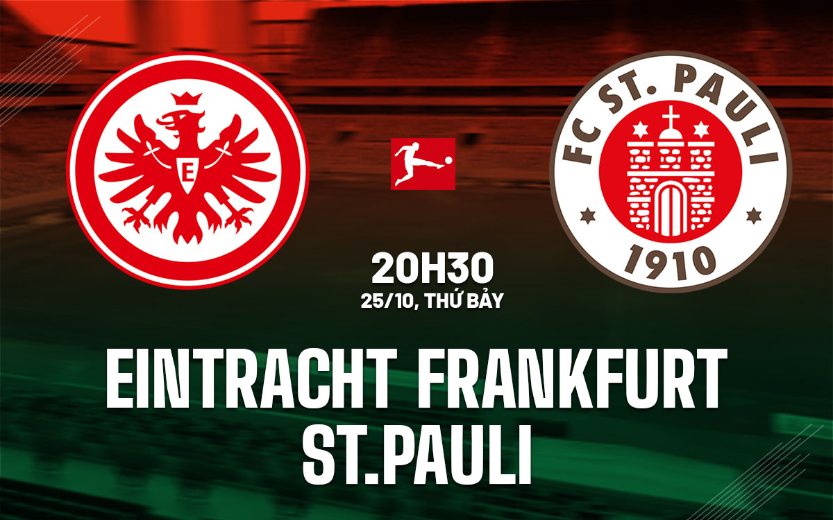 nhan dinh bong da du doan Eintracht Frankfurt vs StPauli vdqg duc bundesliga hom nay