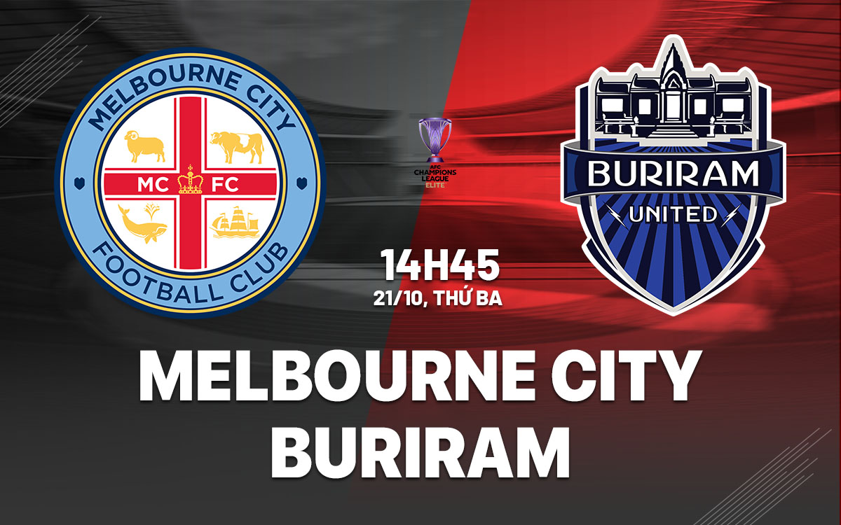 nhan dinh bong da du doan Melbourne City vs Buriram cup c1 chau a afc champions league elite